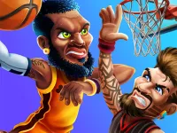 image bg Basket Swooshes - basketball game
