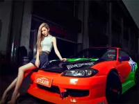 image bg Girls and Cars Slide