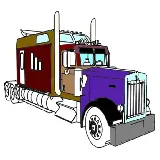 American Trucks Coloring
