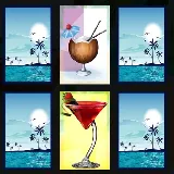 Beach Cocktails Memory