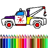 BTS Trucks Coloring