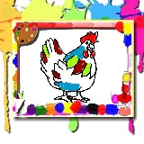 Chicken Coloring Book