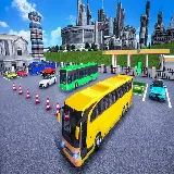 City Coach Bus Parking Adventure Simulator 2020