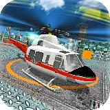 City Helicopter Flight