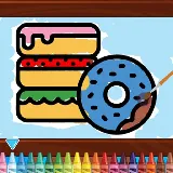 Kids Coloring Bakery