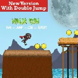 Ninja Run Game with Double Jump