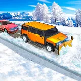 Snow Plow Jeep Simulator