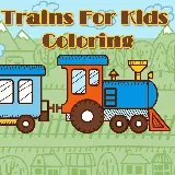 Trains For Kids Coloring