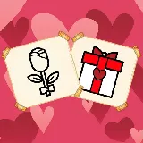 Valentine Present Coloring