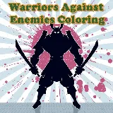 Warriors Against Enemies Coloring