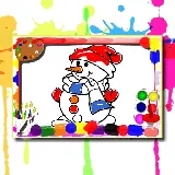 Winter Coloring Book